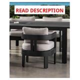 1 LOT (4) PALMERO STATIONARY DINING CHAIRS