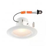 STANDARD RETROFIT 4 IN. WHITE RECESSED TRIM DAY LE