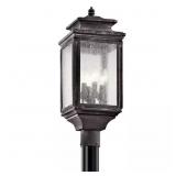 $760 WISCOMBE PARK 4-LIGHT WEATHERED ZINC ALUMINUM