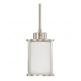 HAMPTON BAY POPLAR 1-LIGHT CLASSIC MINI PENDANT WI