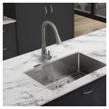30 IN. X 18 IN. STAINLESS STEEL, UNDERMOUNT KITCHE