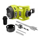 RYOBI WOOD DOOR LOCK INSTALLATION KIT WITH WOOD HO