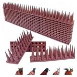16.92 FT. BROWN PLASTIC BIRD DETERRENT SPIKES, ANT