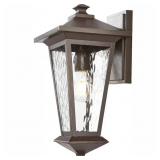 15.6 IN. 1-LIGHT OIL RUBBED BRONZE AND GOLD HARDWI