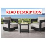 $1499 PALMERO SWIVEL CHAIR SET WITH SUNBRELLA FABR
