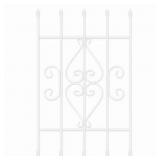 24 IN. X 36 IN. SU CASA WHITE 5-BAR WINDOW GUARD