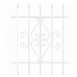 30 IN. X 36 IN. SU CASA WHITE 5-BAR WINDOW GUARD