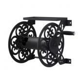 $139 125 FT. BLACK STEEL DECORATIVE WALL MOUNTED G