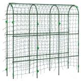 OUTSUNNY CUCUMBER TRELLIS, 6 FT. TALL ARCH TRELLIS