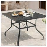 $110 NUU GARDEN - 37' SQUARE OUTDOOR DINING TABLE,