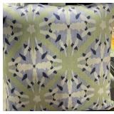 18 IN. X 18 IN. PLAID BLUEBELL SQUARE OUTDOOR THRO
