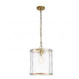 $151 60-WATT 1 LIGHT GOLD MODERN FARMHOUSE CYLINDE