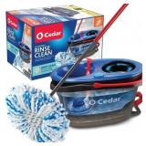 O-CEDAR RINSECLEAN DEEP CLEAN MICROFIBER SPIN MOP,
