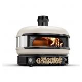 $2000 DOME PROPANE OUTDOOR PIZZA OVEN CREAM IN WHI