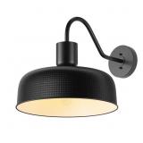 $183 OUTDOOR 17.72 IN. H GOOSENECK BARN SCONCE LIG