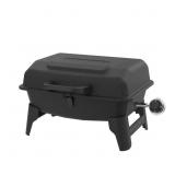 PORTABLE 1 BURNER PROPANE GAS TABLETOP GRILL IN BL