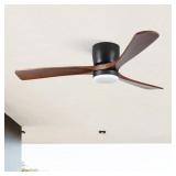 $218 BLADE SPAN 42 IN. INDOOR BLACK MODERN FLUSH M