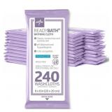 MEDLINE READYBATH ADULT BATH WIPES, 240 WIPES (8 W