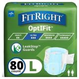 FITRIGHT ULTRA HEAVY ABSORBENCY ADULT DIAPERS FOR