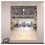 $239 48 IN. W X 63 IN.H RECTANGULAR FRAMELESS TEMP
