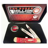 Special Edition RUGER / CASE Knife & Coin set