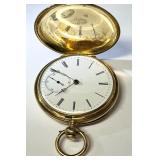 18K Swiss Beguelin Hourit Pocket Watch