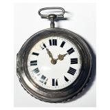 Verge Fusee Tortoise Shell Back, Pocket Watch