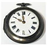 Tortise Shell  Fusee Pocket Watch