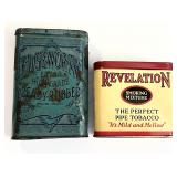 (2) Tobacco Tins