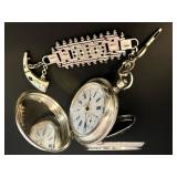 Carier-Girard Pocket Watch w/ Fob
