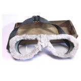 Early 20th Century Fur-Lined Goggles