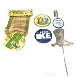 5 Collector Pins / Badges