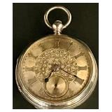 H. J. Norris Fusee Pocket Watch