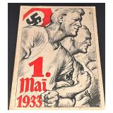 1933 May Day Post Card