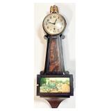 Early Gilbert Banjo Clock