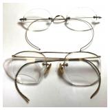 (2) Vintage Eyeglasses
