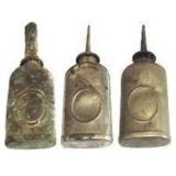 (3) Thumb-Operated Oiler Cans