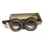 20th Century Fur-Lined Goggles