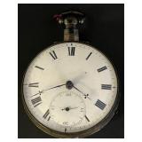 J. Johnson Liverpool Fusee Pocket Watch