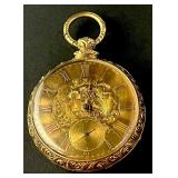 F. Johnson & Co. Fusee Pocket Watch