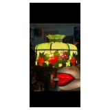 leaded floor lamp