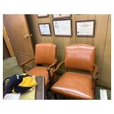 LEATHER CHAIRS