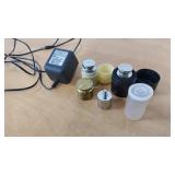 Various Scale Calibration Weights; Power Supply
