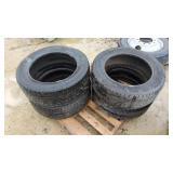 (4) P275/15R20 Continental Tires