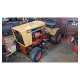Case 224 Garden Tractor c/w Tiller