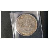 1937 Canadian One Dollar Coin