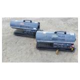 (2) Portable Diesel Heaters*