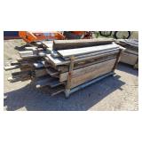 Qty of Various Sized Lumber / Wood