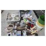 Electrical boxes,, Breakers, receptacles Fan etc