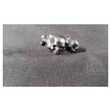 Sterling Silver 925 Skull Ring sz8 - 12 grams